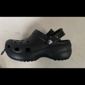 Black clog crocs
